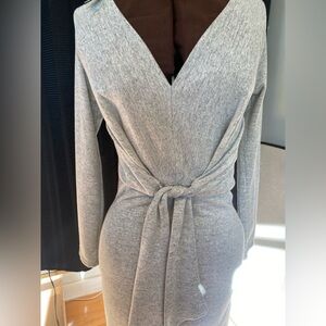 She+Sky grey dress size small NWT